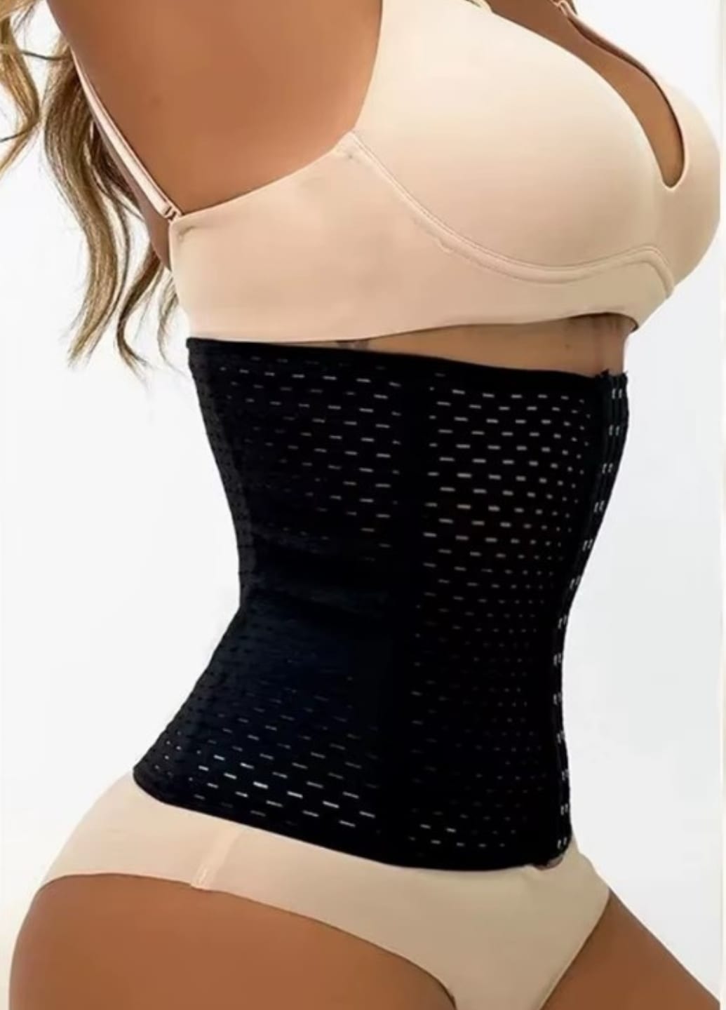 Жіночий дихаючий корсет для корекції талії на кісточках Perfect Shape
