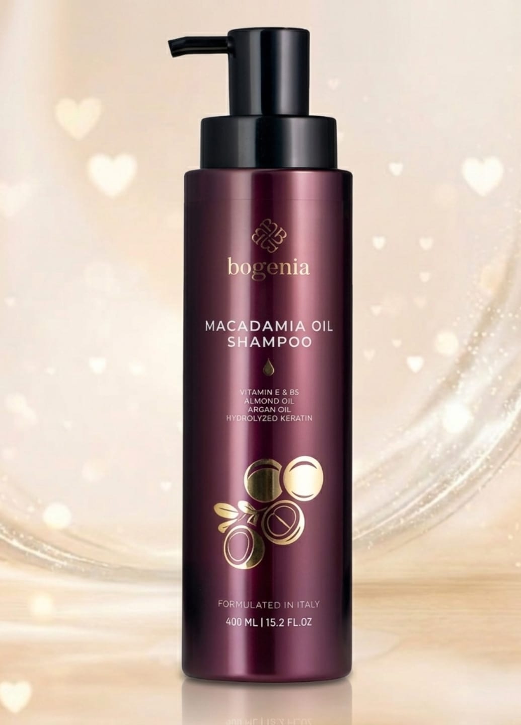 Шампунь для волосся з олією макадамії Macadamia Oil Shampoo BG435 №001